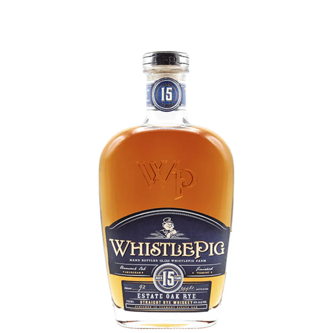 WhistlePig 15 Years Old Estate Oak Rye (750ml)