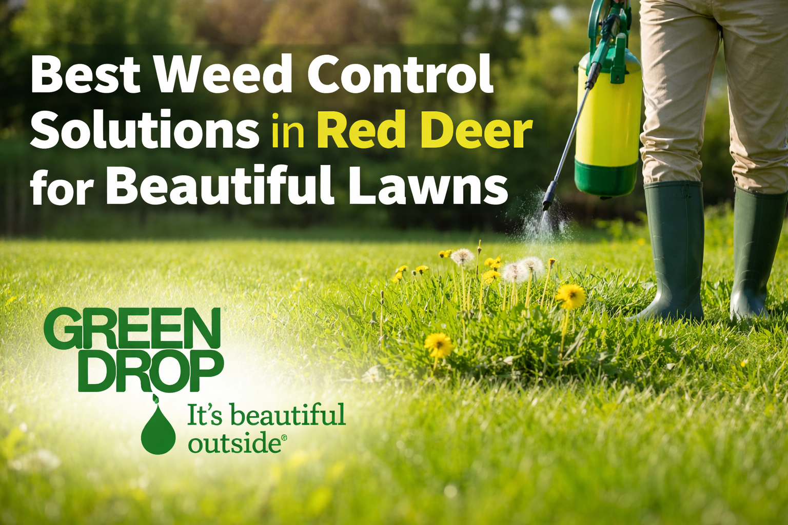 Best Weed Control Solutions in Red Deer for Beautiful Lawns